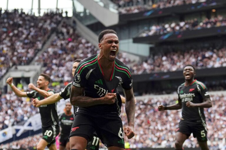 Arsenal résiste à la pression et bat Tottenham 1-0 dans un derby du nord de Londres