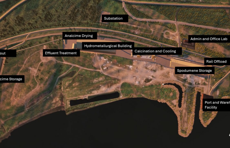 Avalon présente les possibilités d'une raffinerie de lithium à Thunder Bay