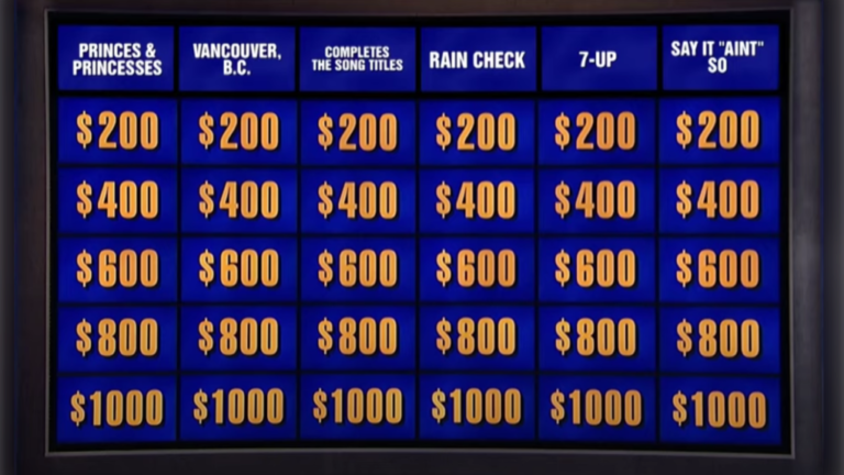 Cette ville canadienne était une catégorie sur Jeopardy cette semaine