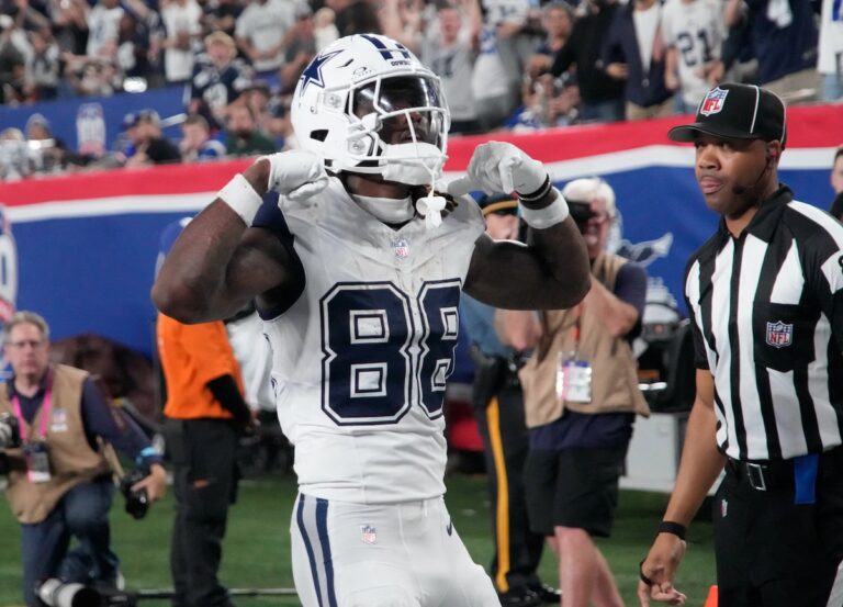 Dak Prescott lance deux passes TD et les Cowboys remportent une septième victoire consécutive contre les Giants, 20-15