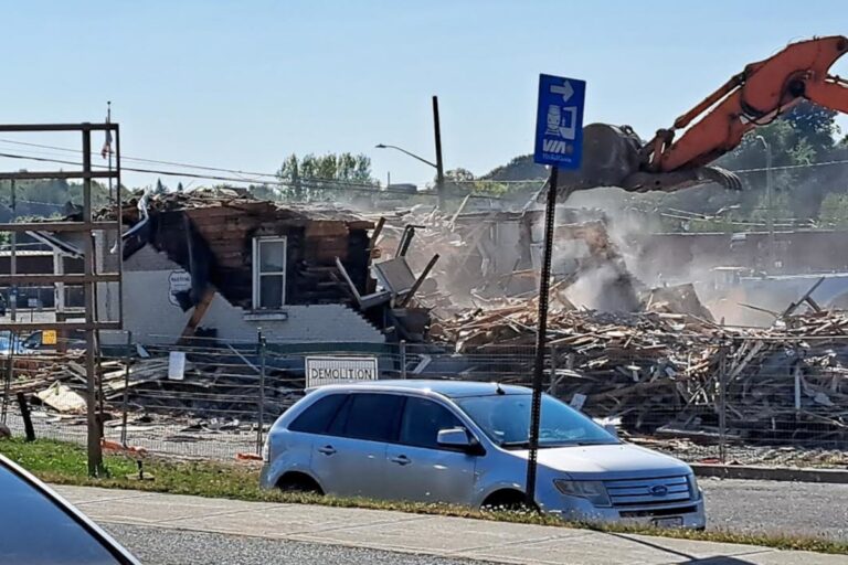 D'autres démolitions au centre-ville de Sudbury pour faire de la place à un nouvel aréna