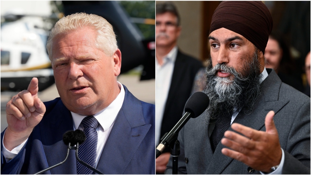 Ford affirme que Singh « ne fait que souffler de la fumée » et qu'il ne convoquera pas d'élections fédérales anticipées