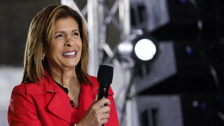 Hoda Kotb appears on NBC's 'Today' show at Rockefeller Plaza on Thursday, May 19, 2022, in New York. (Photo by Charles Sykes/Invision/AP, File)