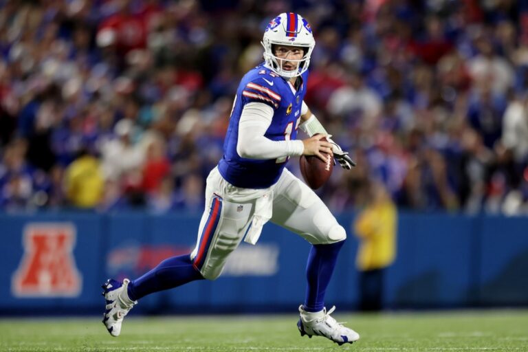 Josh Allen lance quatre passes de TD et les Bills remportent une victoire de 47-10 sur des Jaguars en difficulté