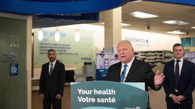 L'Ontario envisage d'élargir davantage le champ d'activité des pharmaciens