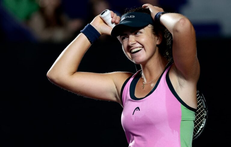 La Canadienne Marina Stakusic se qualifie pour les quarts de finale à l'Open de Guadalajara