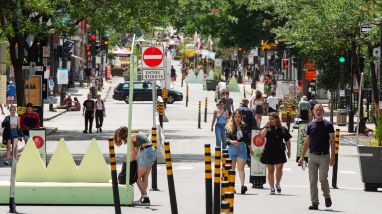 La Ville de Montréal annonce 12 M$ pour renouveler les rues piétonnes saisonnières sur 3 ans