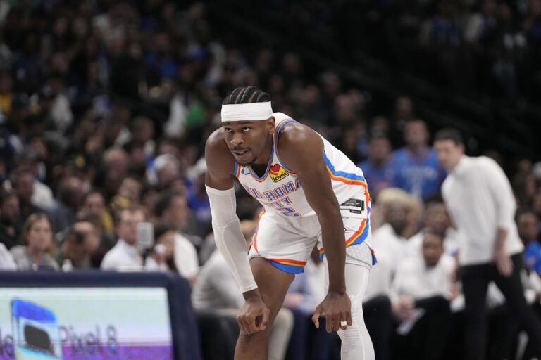 La star du Thunder Shai Gilgeous-Alexander tente de rester concentrée alors que les attentes extérieures augmentent