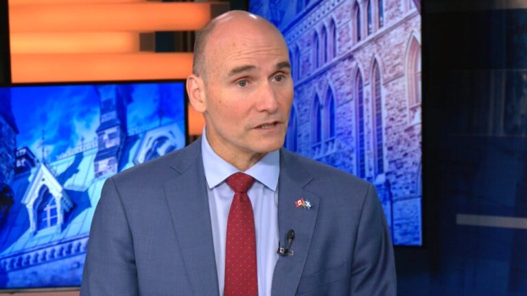 Procurement Minister and newly appointed Quebec lieutenant Jean-Yves Duclos appears on CTV's Question Period for Sunday, Sept. 22, 2024.