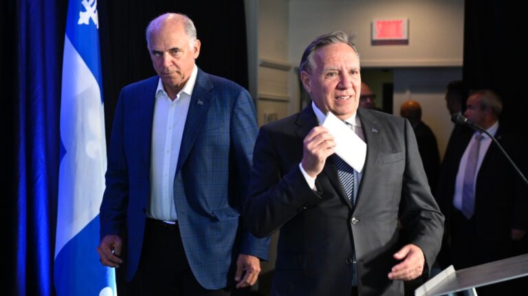 Le premier ministre Legault procédera jeudi à un « ajustement » ministériel pour remplacer Fitzgibbon