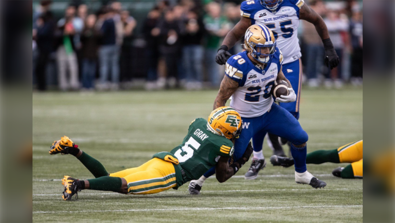 Les Bombers se frayent un chemin vers une sixième victoire consécutive, écrasant les Elks 27-14