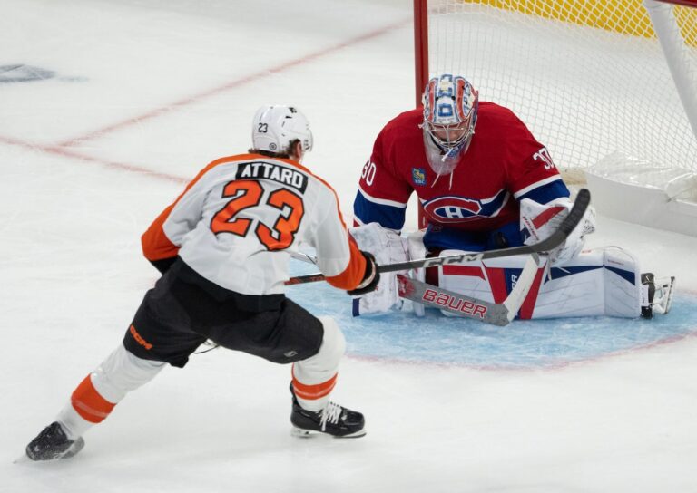 Les Canadiens marquent quatre points en dernière période et écrasent les Flyers 5-0
