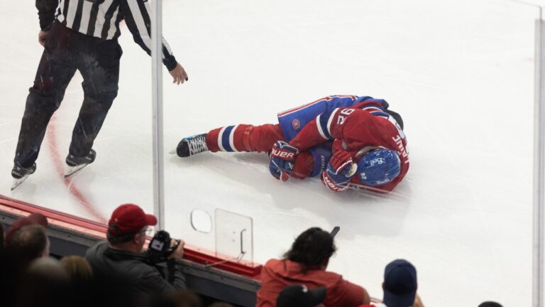 Les Canadiens s'inclinent 2-1 contre les Maple Leafs, Laine et Reinbacher étant blessés