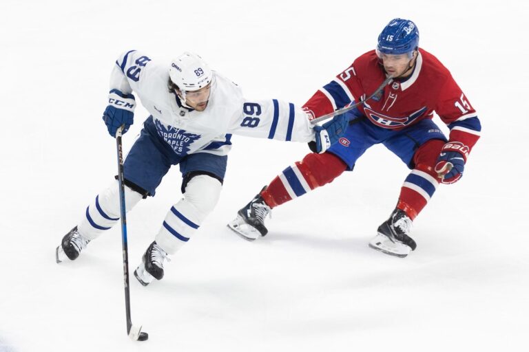 Les Leafs remportent une bataille préparatoire animée 2-1, les Canadiens perdent Laine
