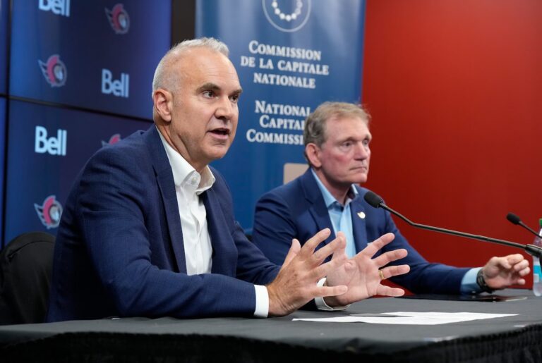 Les Sénateurs d'Ottawa et la Commission de la capitale nationale parviennent à une entente de principe pour un nouvel aréna au centre-ville