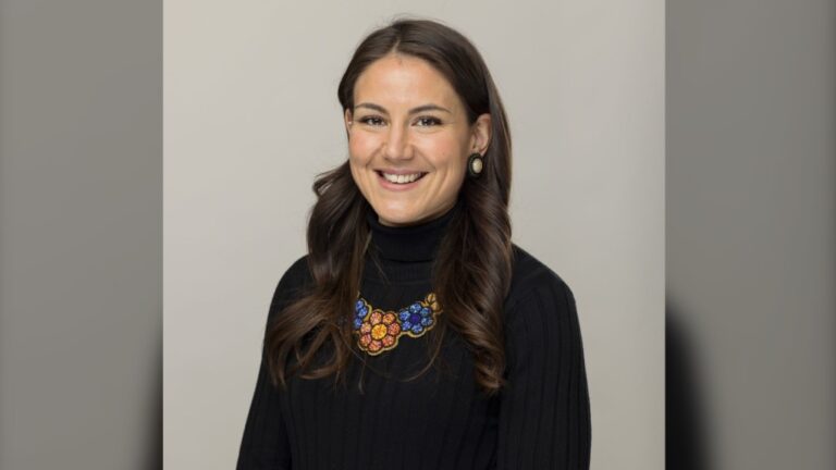 Métis National Council President Cassidy Caron, is shown in this handout photo.  THE CANADIAN PRESS/HO- Metis National Council-David Stobbe