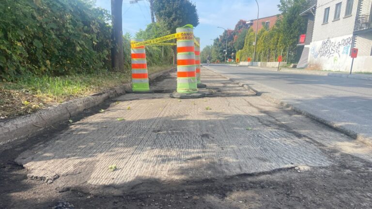 Les résidents de NDG divisés sur le réasphaltage de la piste cyclable de Maisonneuve