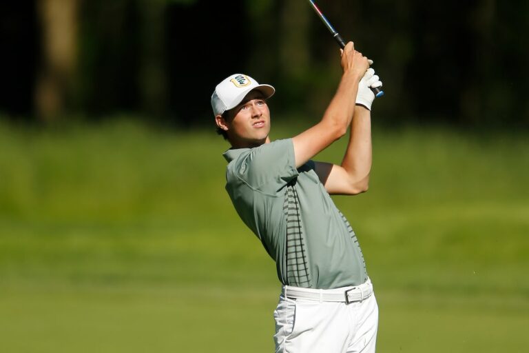 Matthew Anderson a les yeux rivés sur le prochain niveau du golf professionnel, notamment la compétition pour la Fortinet Cup