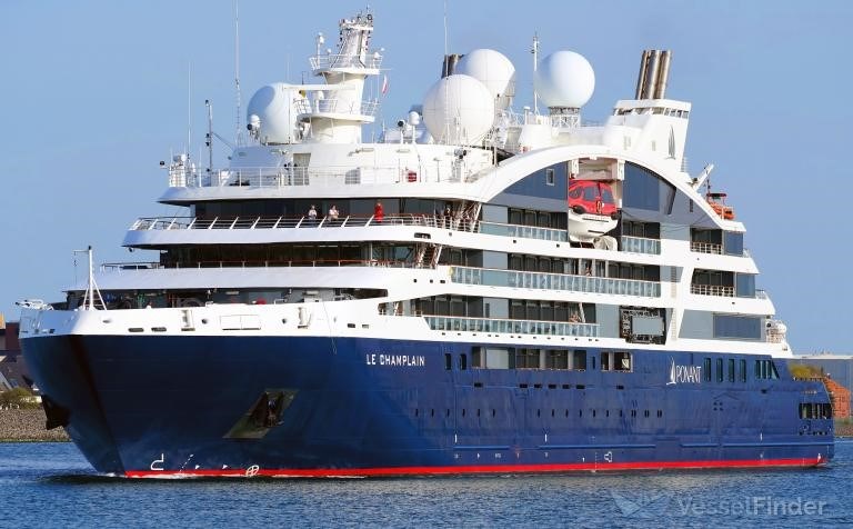 Un navire de croisière français fait sa première escale dans la région de Thunder Bay