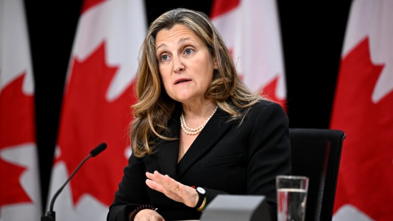 Les libéraux envisagent-ils de proroger le Parlement alors que le document est dans l’impasse ? Freeland dit « non »