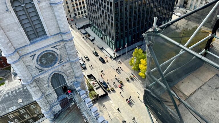 La basilique Notre-Dame subit une restauration de 50 millions de dollars