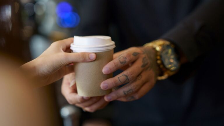 Even small daily interactions with strangers in a coffee shop can help boost your mood when you're feeling lonely. (wera Rodsawang / Moment RF / Getty Images via CNN Newsource)