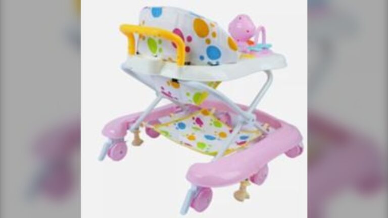 Health Canada warns that baby walkers available online may pose a risk of injury.