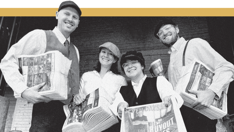 Supplémentaire! Supplémentaire! Newsies Stop the World au Flynn du 14 au 17 novembre