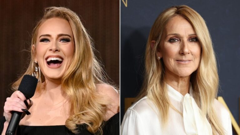 Adèle et Céline Dion partagent une étreinte sincère et versent des larmes lors d'une douce rencontre en concert