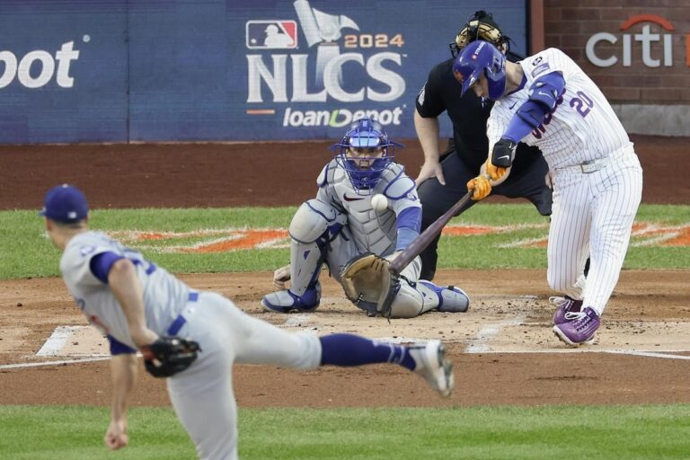Alonso et les Mets prolongent à nouveau la saison en battant les Dodgers 12-6 pour renvoyer le NLCS à Los Angeles pour le sixième match.