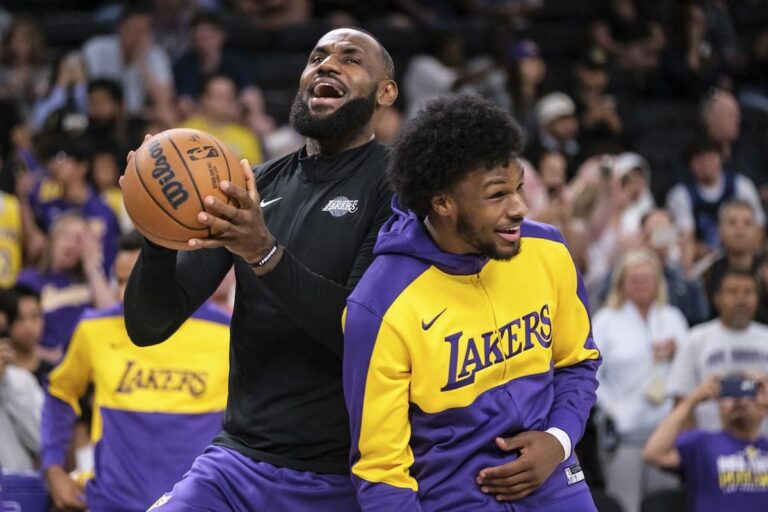 Alors que LeBron et Bronny se préparent pour leur duo familial historique, les Lakers ignorent les critiques