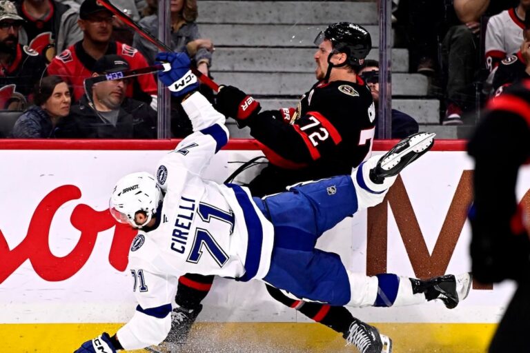 Batherson a trois points pour mener les Sénateurs à une victoire de 5-4 contre le Lightning