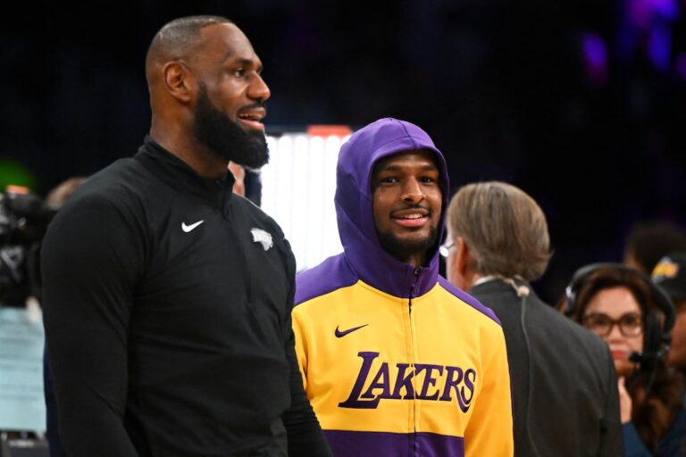 Bronny James devrait commencer à partager son temps entre les Lakers et l'équipe de la G League après son voyage