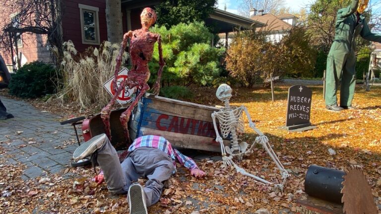 Chiropracteur de Longueuil le jour, décorateur star d'Halloween le soir