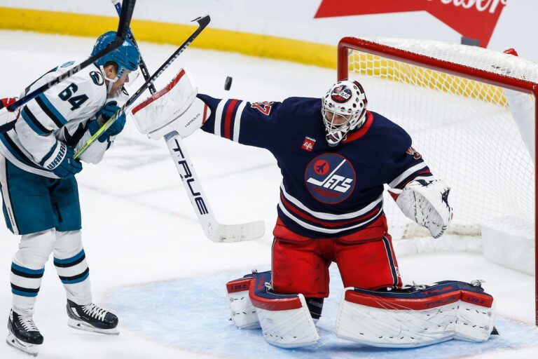 Ehlers et Perfetti marquent deux fois, les Jets restent parfaits avec une victoire 8-3 contre les Sharks