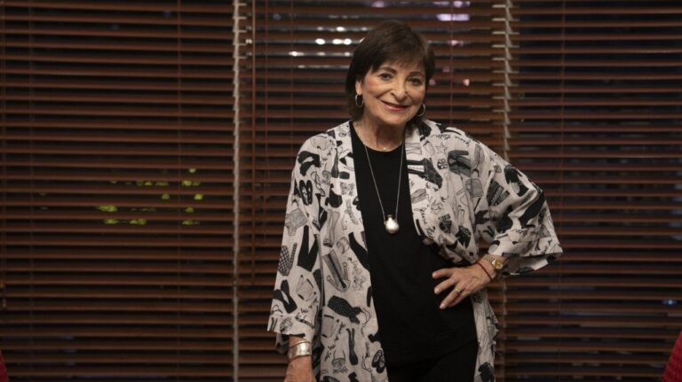 Jeanne Beker poses for a photo in her home in Toronto, on Wednesday, September 25, 2024. THE CANADIAN PRESS/Paige Taylor White