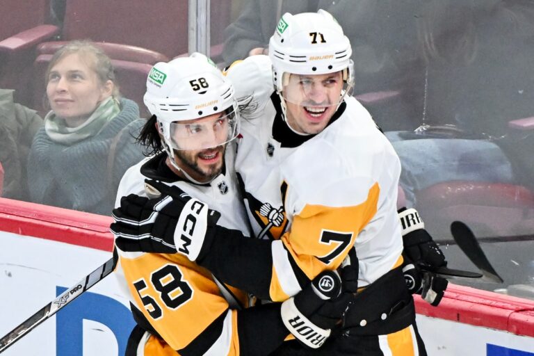 Lars Eller marque 2 buts, Evgeni Malkin a un but et 2 passes décisives alors que les Penguins battent les Canadiens 6-3