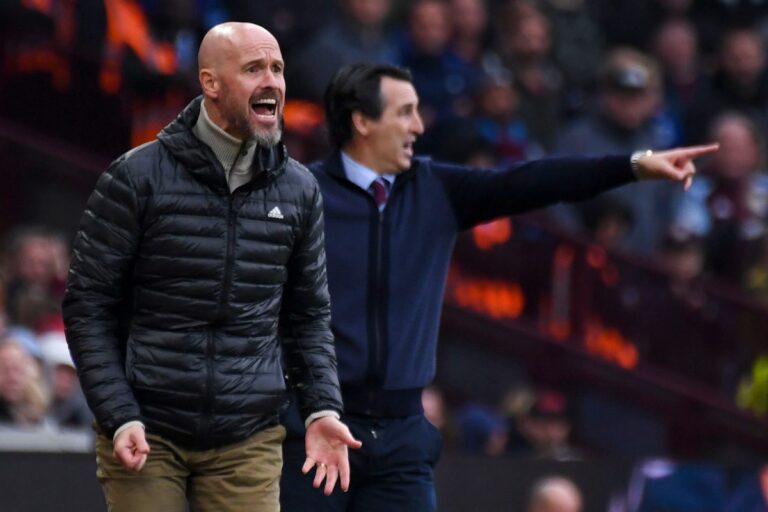 L'avenir d'Erik ten Hag est incertain après le match nul de Manchester United à Villa ; Tottenham s'effondre lors d'une défaite 3-2