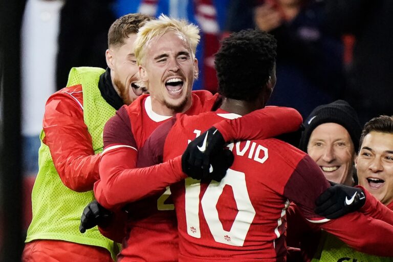 L'équipe canadienne masculine de soccer grimpe de trois places jusqu'au 35e rang au dernier classement mondial de la FIFA