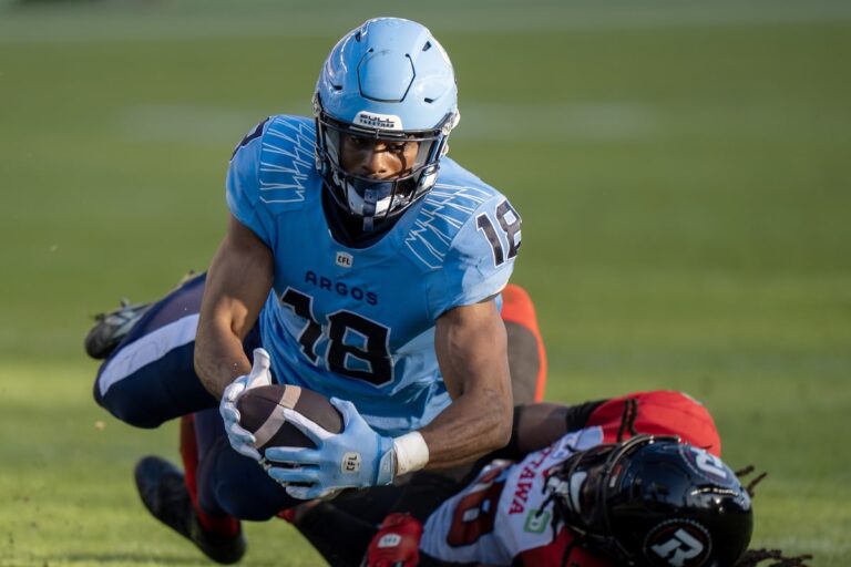 Les Argonauts de Toronto décrochent la deuxième place de la division Est grâce à une victoire à domicile contre les Redblacks d'Ottawa