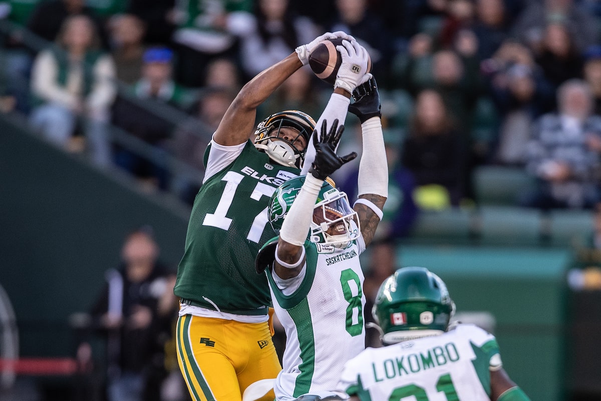 Les Roughriders de la Saskatchewan battent les Elks d'Edmonton 28-24 et décrochent une place en séries éliminatoires