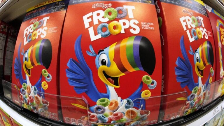 Les manifestants demandent à Kellogg de retirer les colorants artificiels des Froot Loops et d'autres céréales aux États-Unis