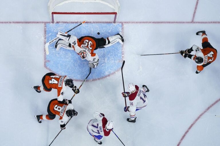 Nick Suzuki et Brendan Gallagher mènent les Canadiens à une victoire de 4-3 contre les Flyers