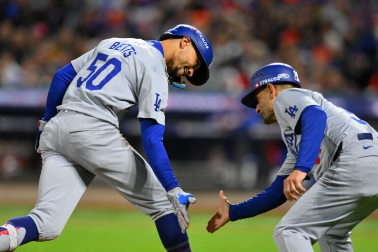 Ohtani et Betts mènent les Dodgers à la dernière explosion des Mets pour une avance de 3-1 dans un NLCS déséquilibré