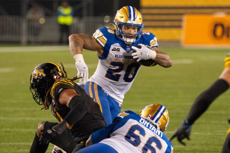 Oliveira et les Bombers cherchent à briller contre les Argos avec de gros enjeux pour les deux équipes