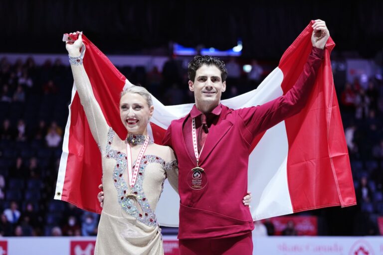 Piper Gilles et Paul Poirier remportent un cinquième titre consécutif en danse sur glace aux Internationaux Patinage Canada