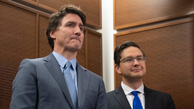 Poilievre dit qu'il serait « injuste » que les libéraux remplacent Trudeau à la tête