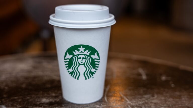 Starbucks is eliminating non-dairy milk surcharges. (Spencer Platt/Getty Images via CNN Newsource)