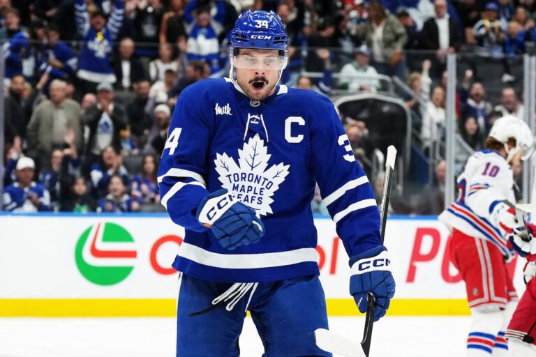 Sundin dit qu'il espère que le capitaine des Maple Leafs, Auston Matthews, réécrira le livre des records de l'équipe