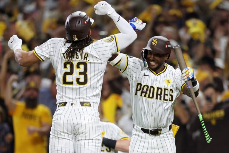 Tatis marque à nouveau alors que les Padres battent les Dodgers 6-5 pour une avance de 2-1 en NLDS